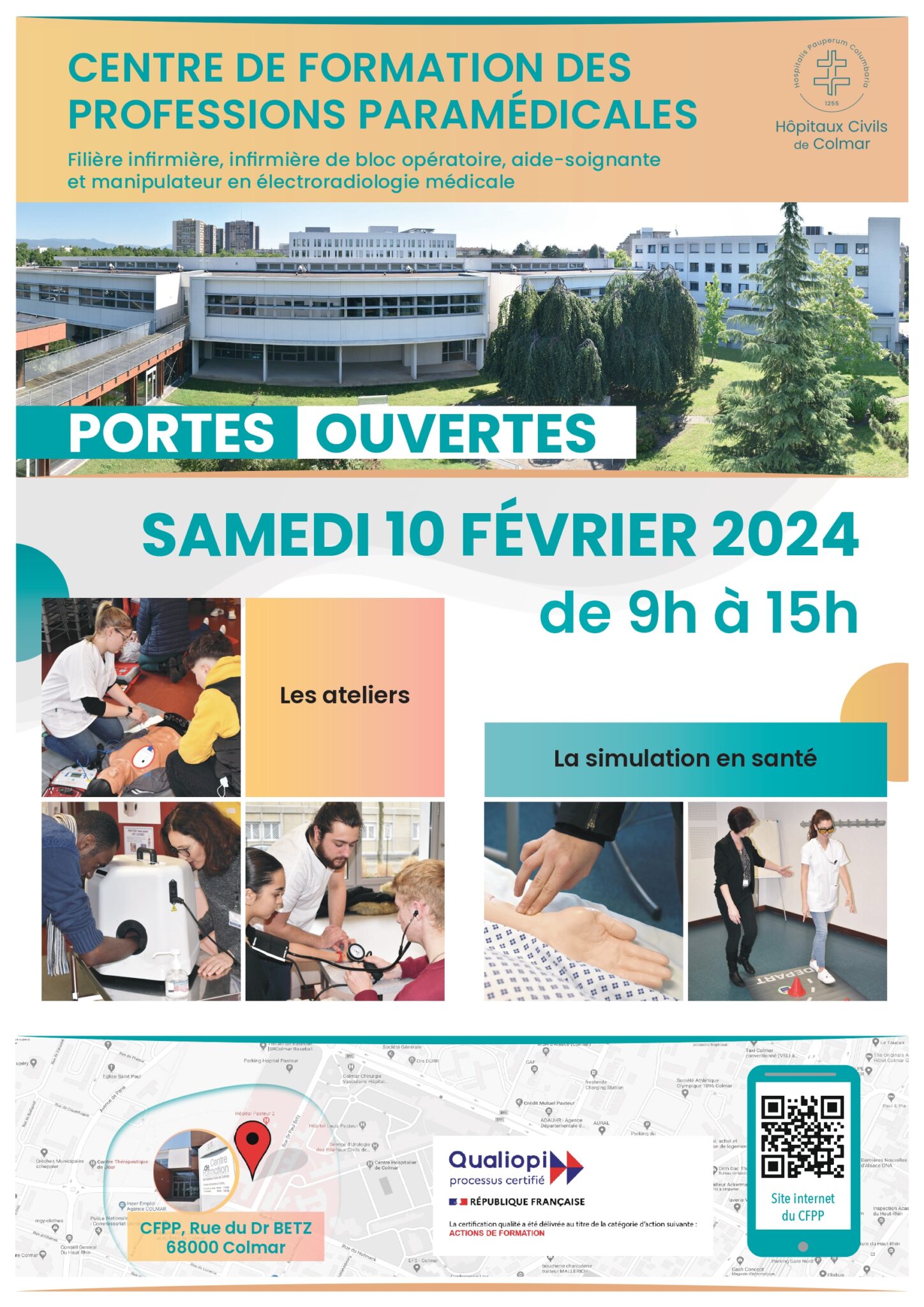 PORTES OUVERTES 2024 Cfpp Colmar
